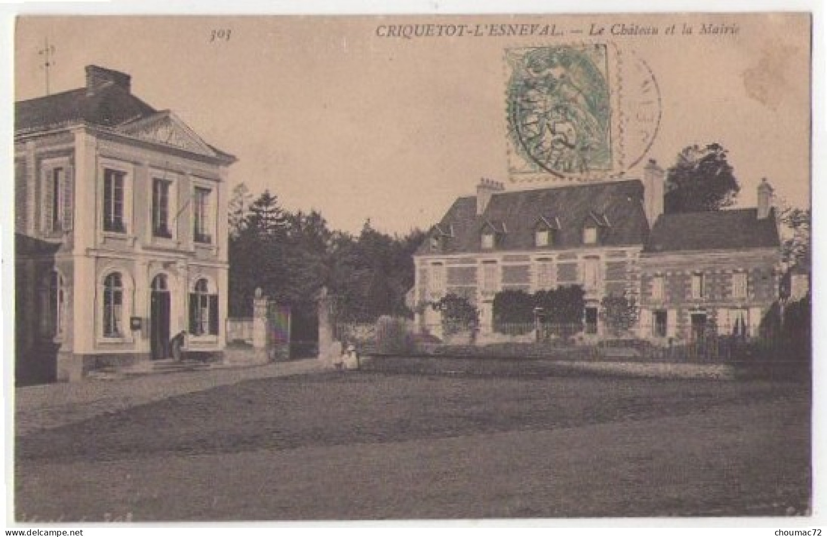 (76) 496, Criquetot L'Esneval, ND Phot 303, Le Château De La Mairie - Criquetot L'Esneval