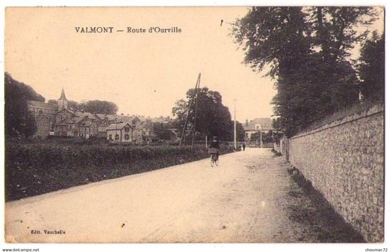 (76) 707, Valmont, Vauchelle, Route D'Ourville - Valmont