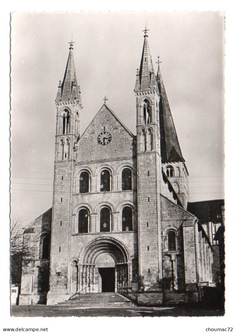 GF (76) 1092, Saint St Martin De Boscherville, Michaud, Abbaye De St-Georges, Façade - Saint-Martin-de-Boscherville