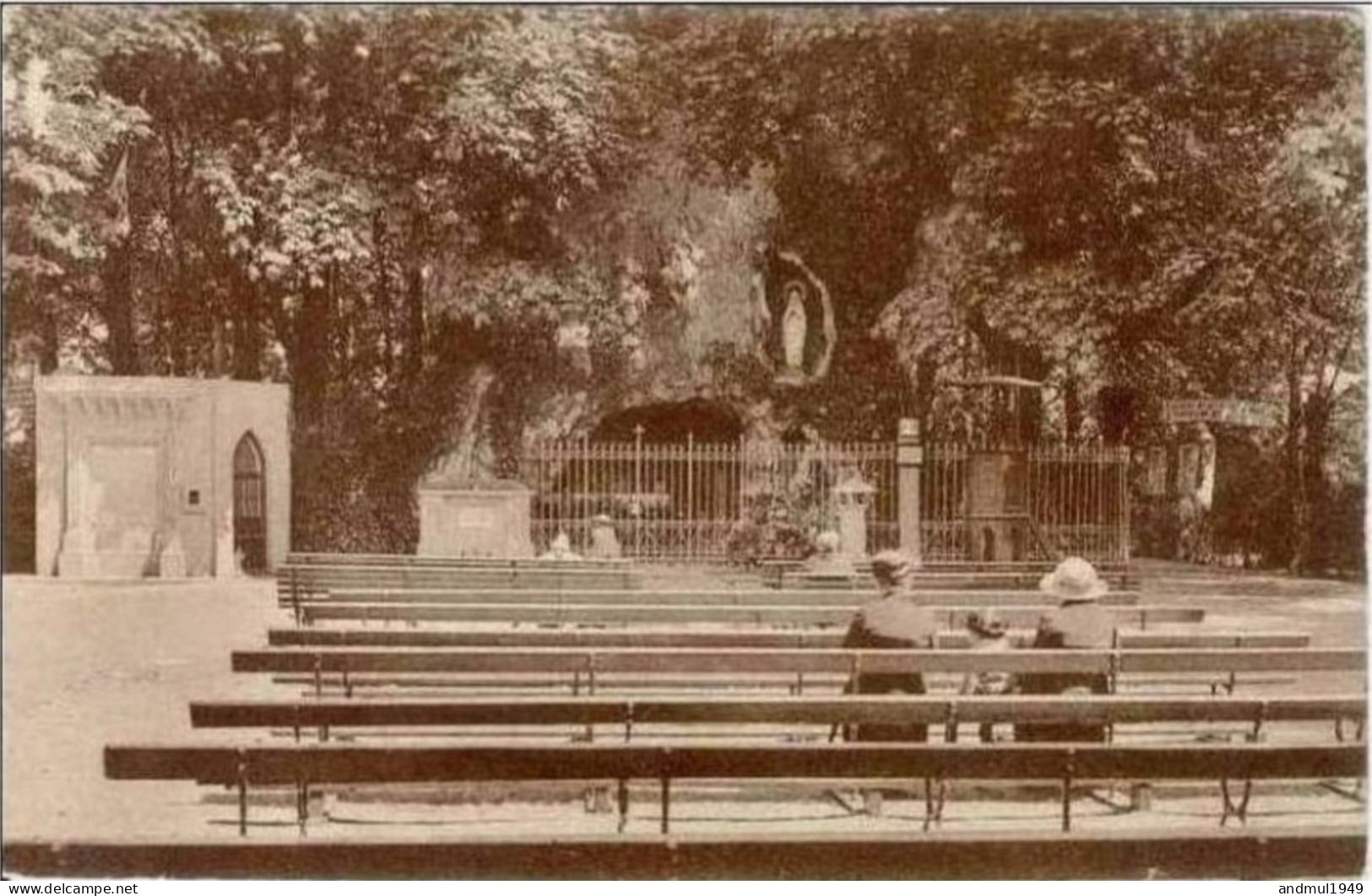 EDEGEM - Grotte De N.-D. De Lourdes - Oblitération De 1927 - Edegem