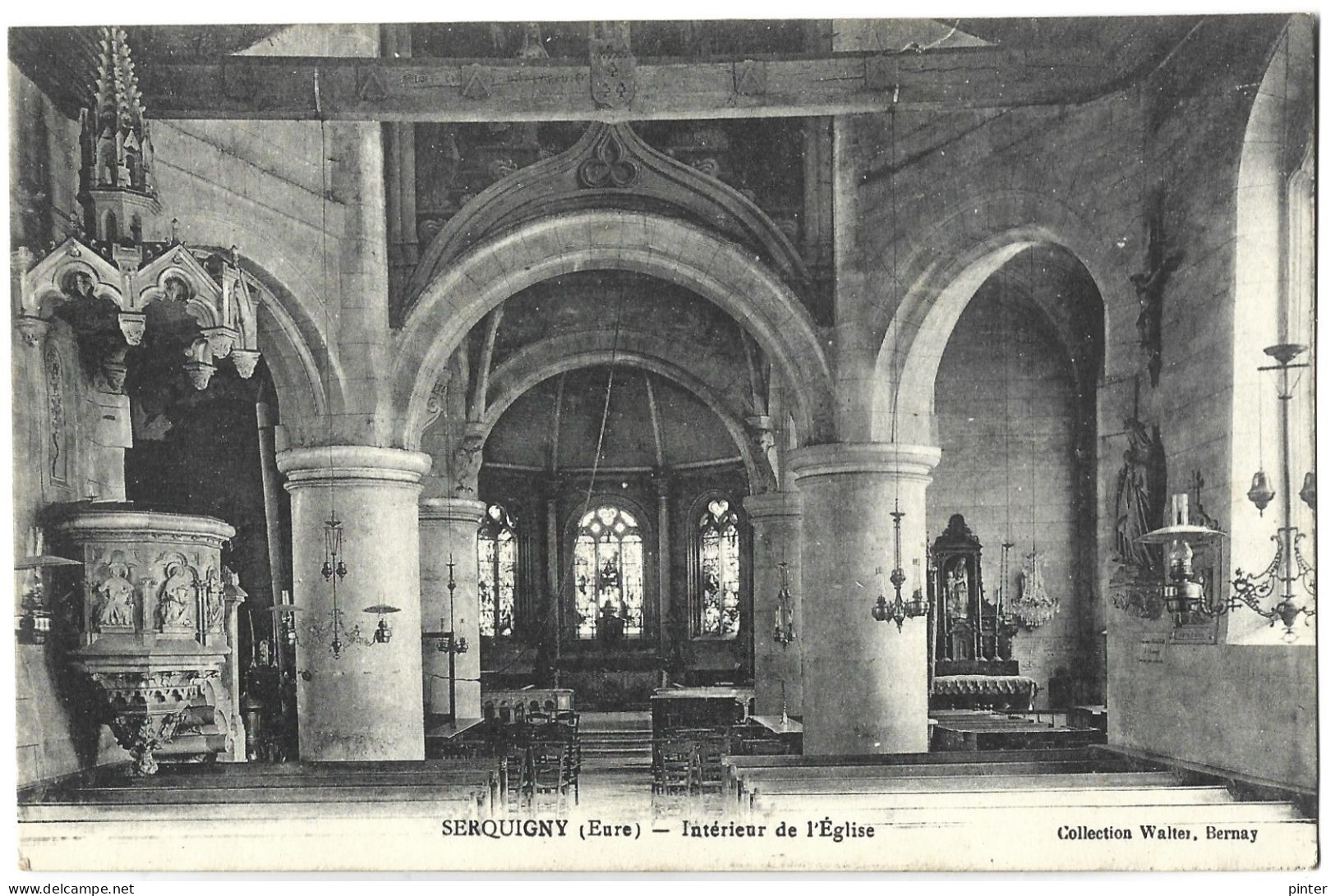 SERQUIGNY - Intérieur De L'Eglise - Serquigny