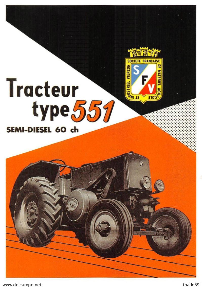 Tracteur Société Française Vierzon - Tracteurs