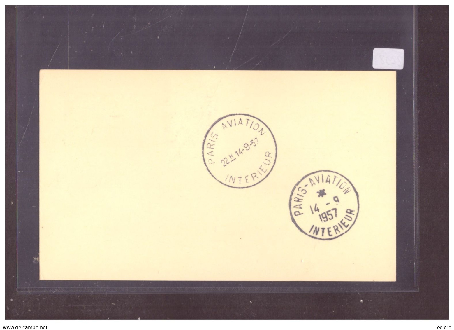 ETATS UNIS - CARTE ENTIER POSTAL - POLAR ROUTE FLIGHT SAN FRANSISCO-PARIS  - ( WARNING: NO PAYPAL ) - 1941-60