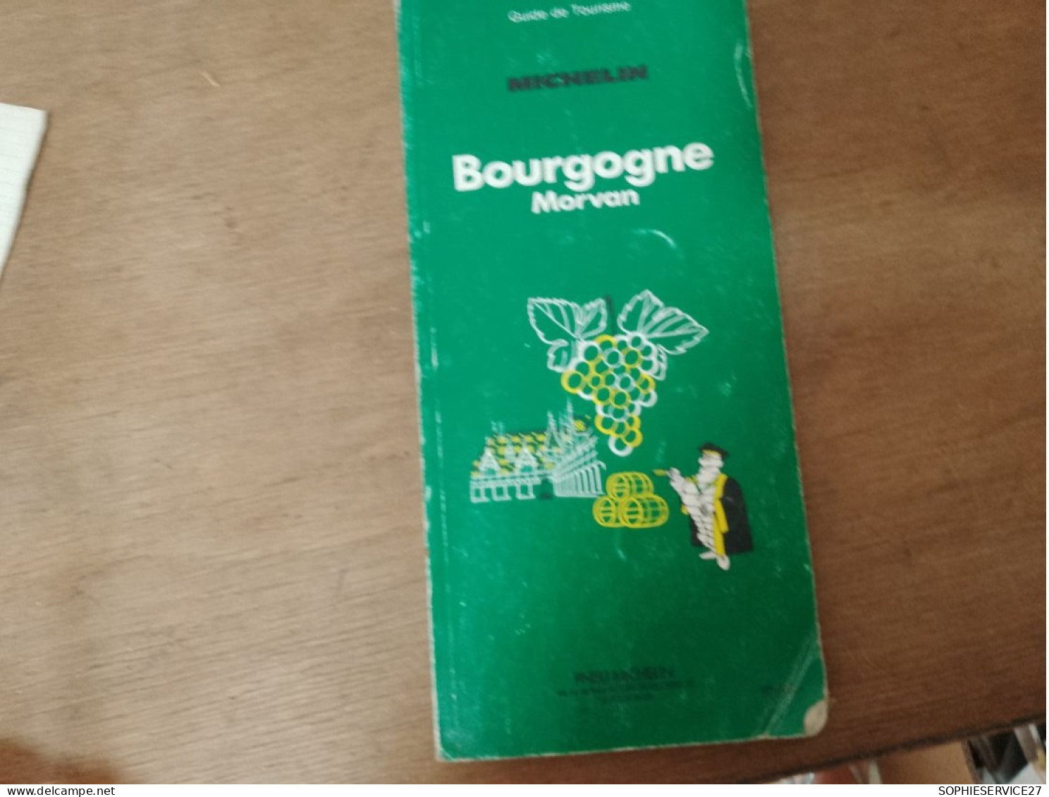 128 // GUIDE DE TOURISME MICHELIN "BOURGOGNE MORVAN" 1982 - Michelin (guides)