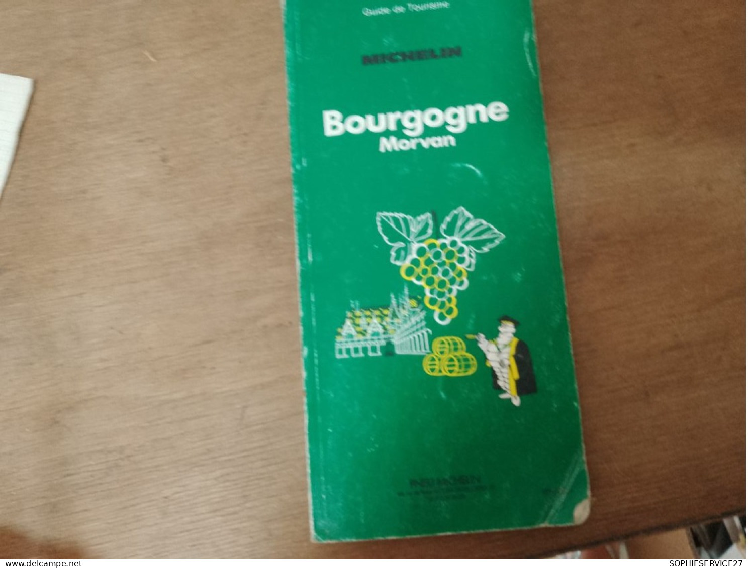 128 // GUIDE DE TOURISME MICHELIN "BOURGOGNE MORVAN" 1982 - Michelin (guias)