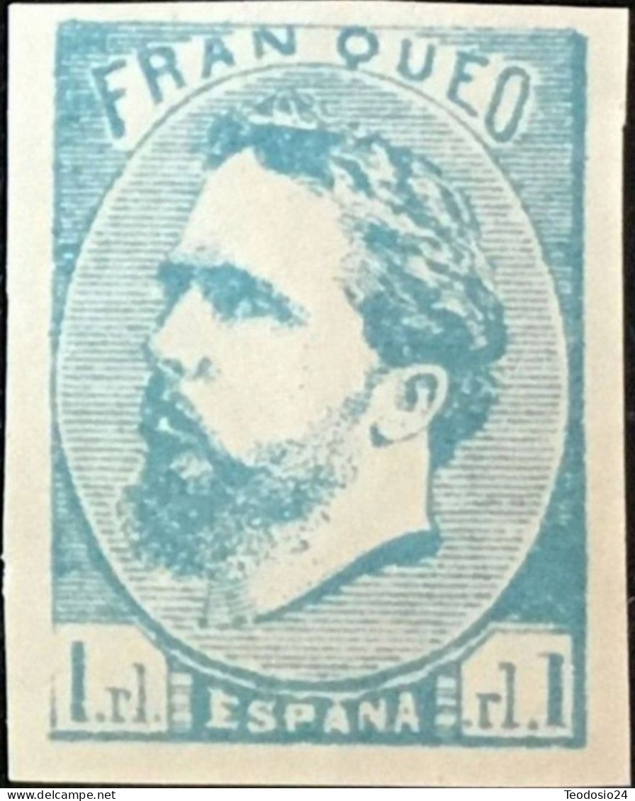 ESPAÑA 1873  EDIFIL 156A (0) - Carlisti