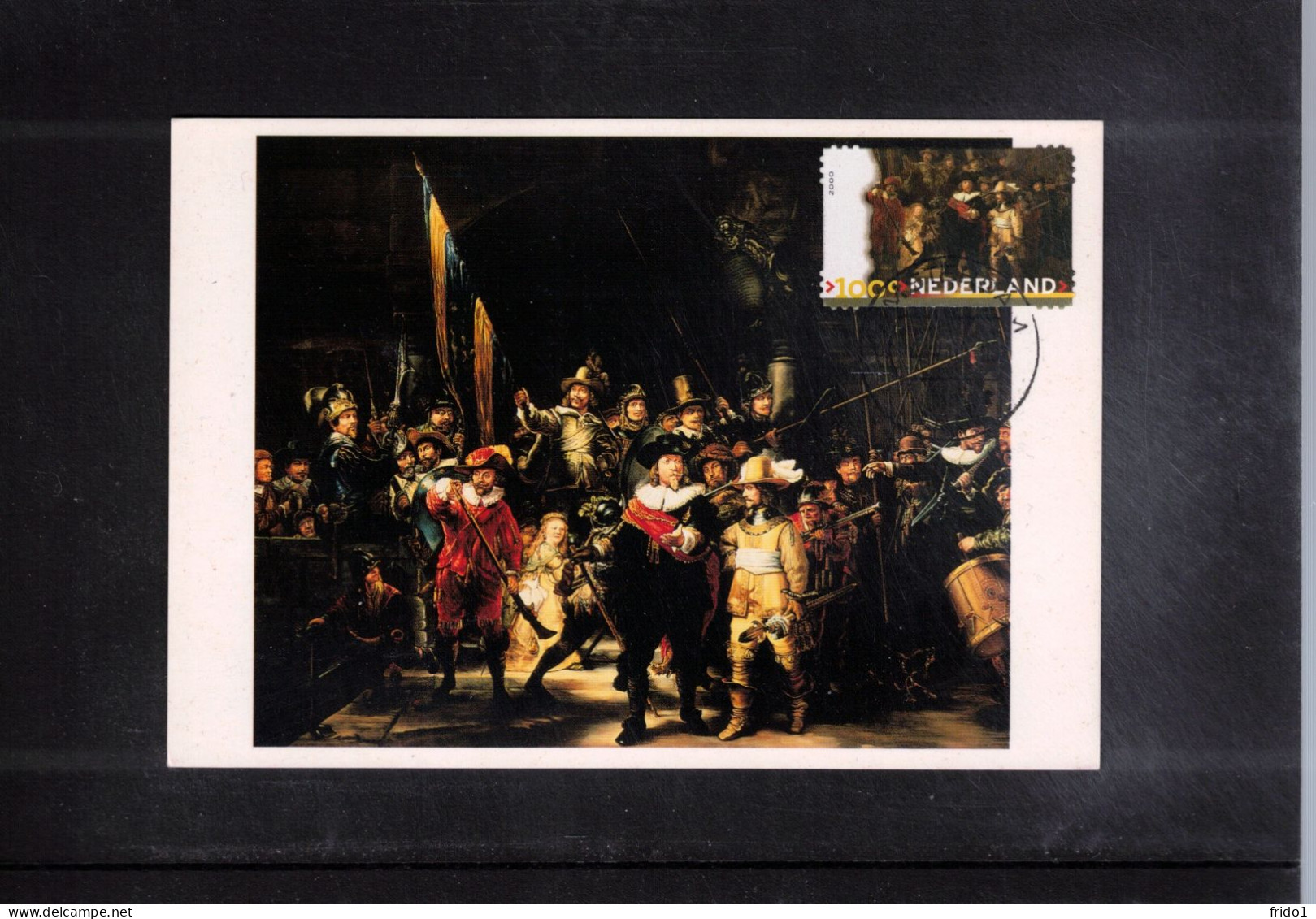 Netherlands 2000 Rembrandt Painting Maximum Card - Cartes-Maximum (CM)