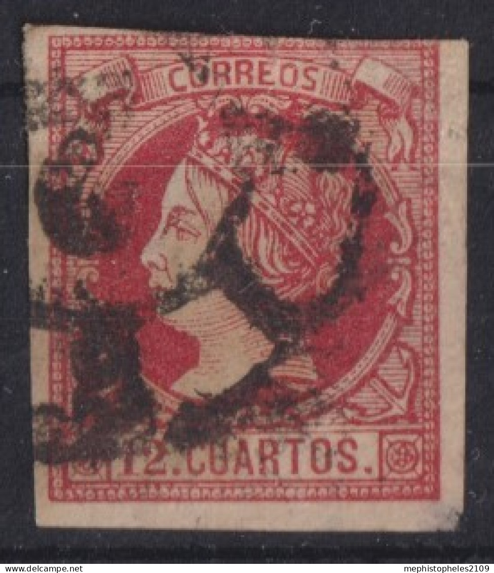 SPAIN 1860- Canceled - Sc# 51 - Usados
