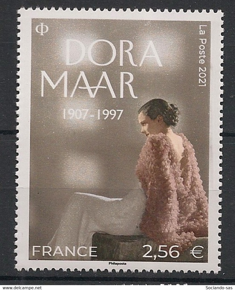 FRANCE - 2021 - N°Yv. 5491 - Dora Maar - Neuf Luxe ** / MNH / Postfrisch - Photographie