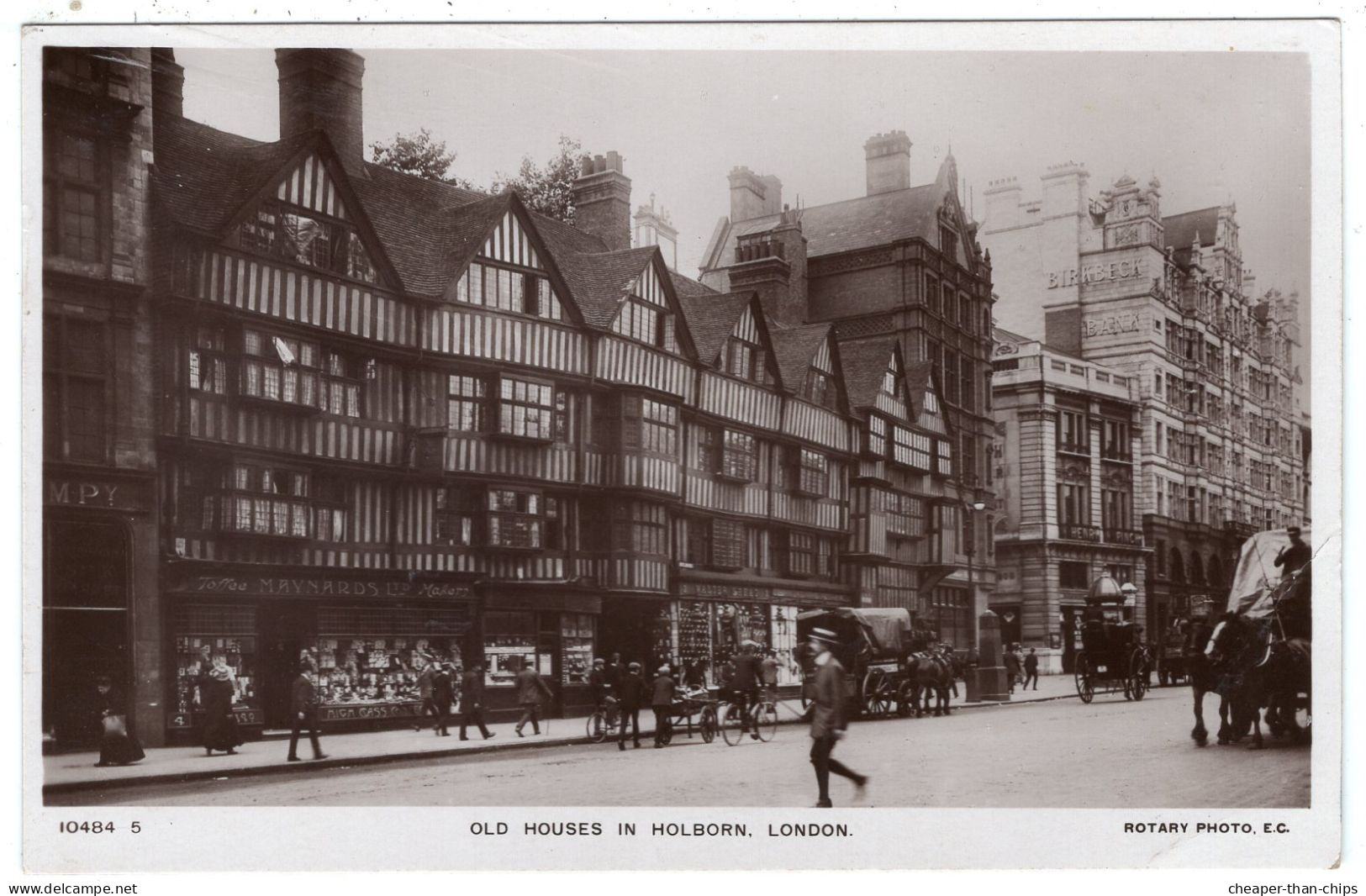 LONDON - Old Houses In Holborn - Rotary Photo 10484 5 - Westminster Abbey