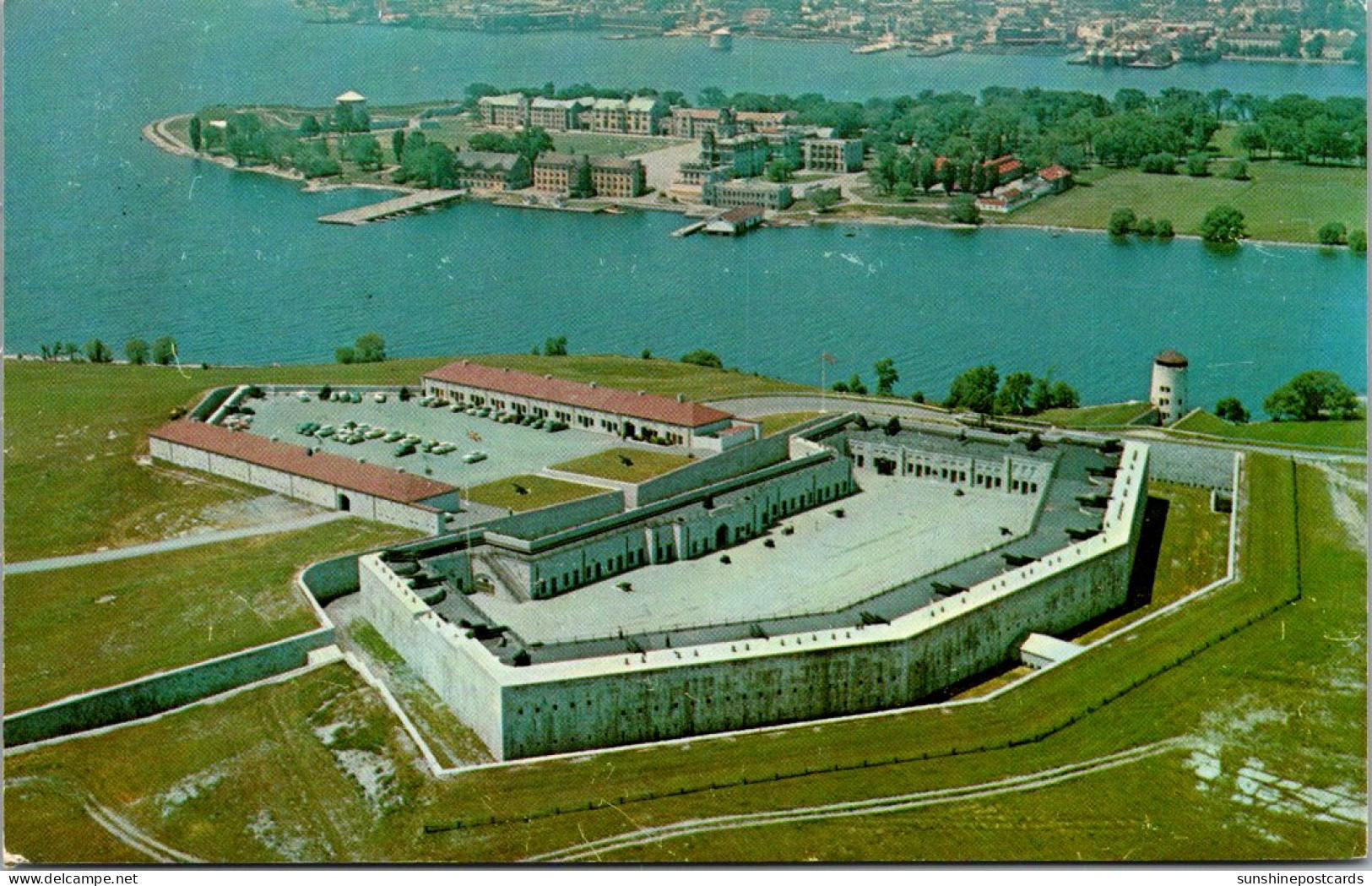 Canada Kingston Aerial View Fort Henry - Kingston