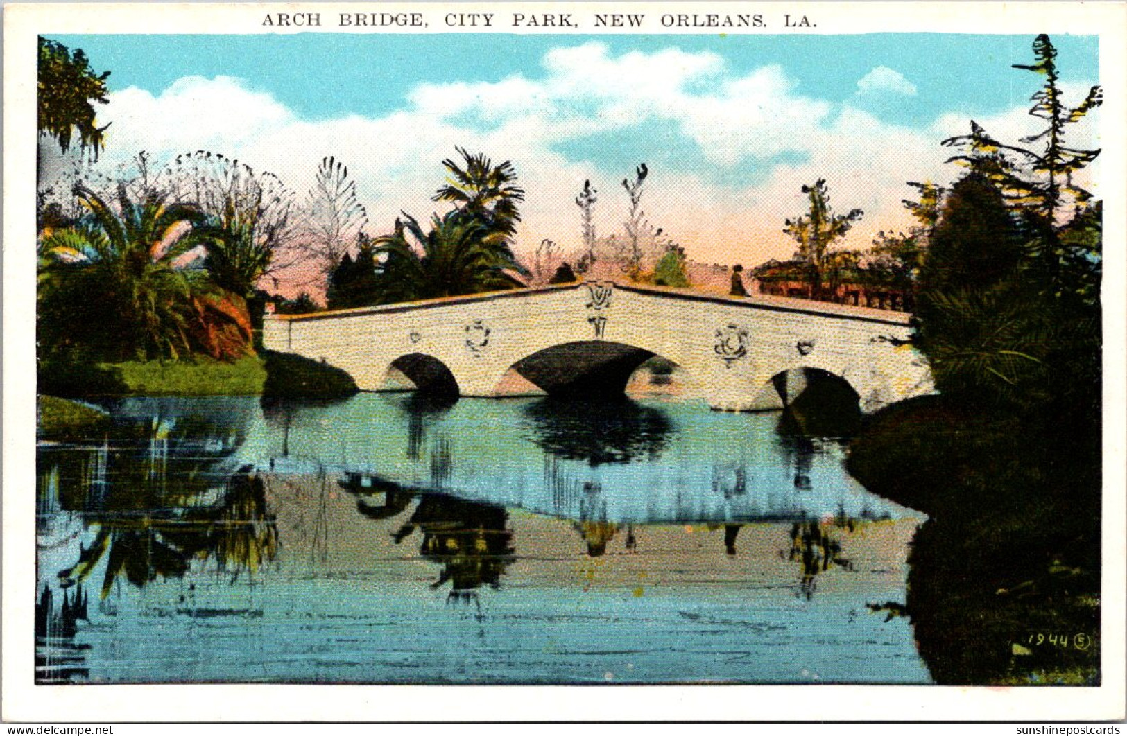 Louisiana New Orleans The Arch Bridge - New Orleans