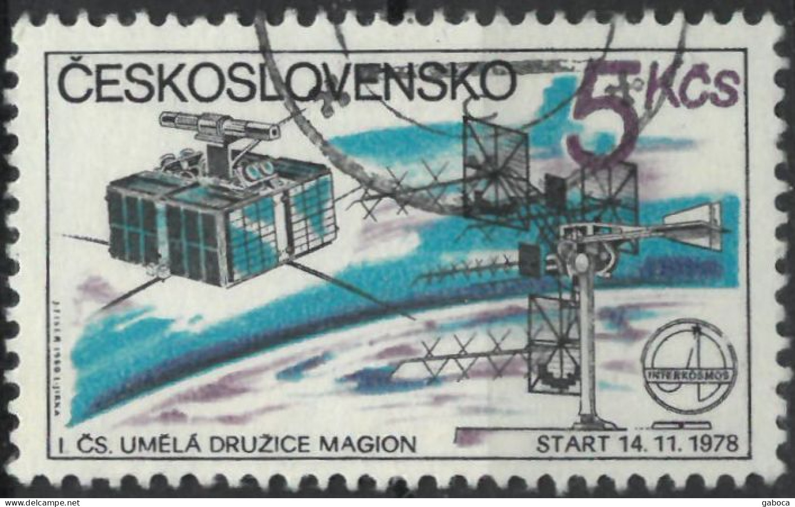 C4751 Space Satellite Spacecraft Astronaut Science Meteorology 1xSet+16xStamp Used Lot#579 - Verzamelingen