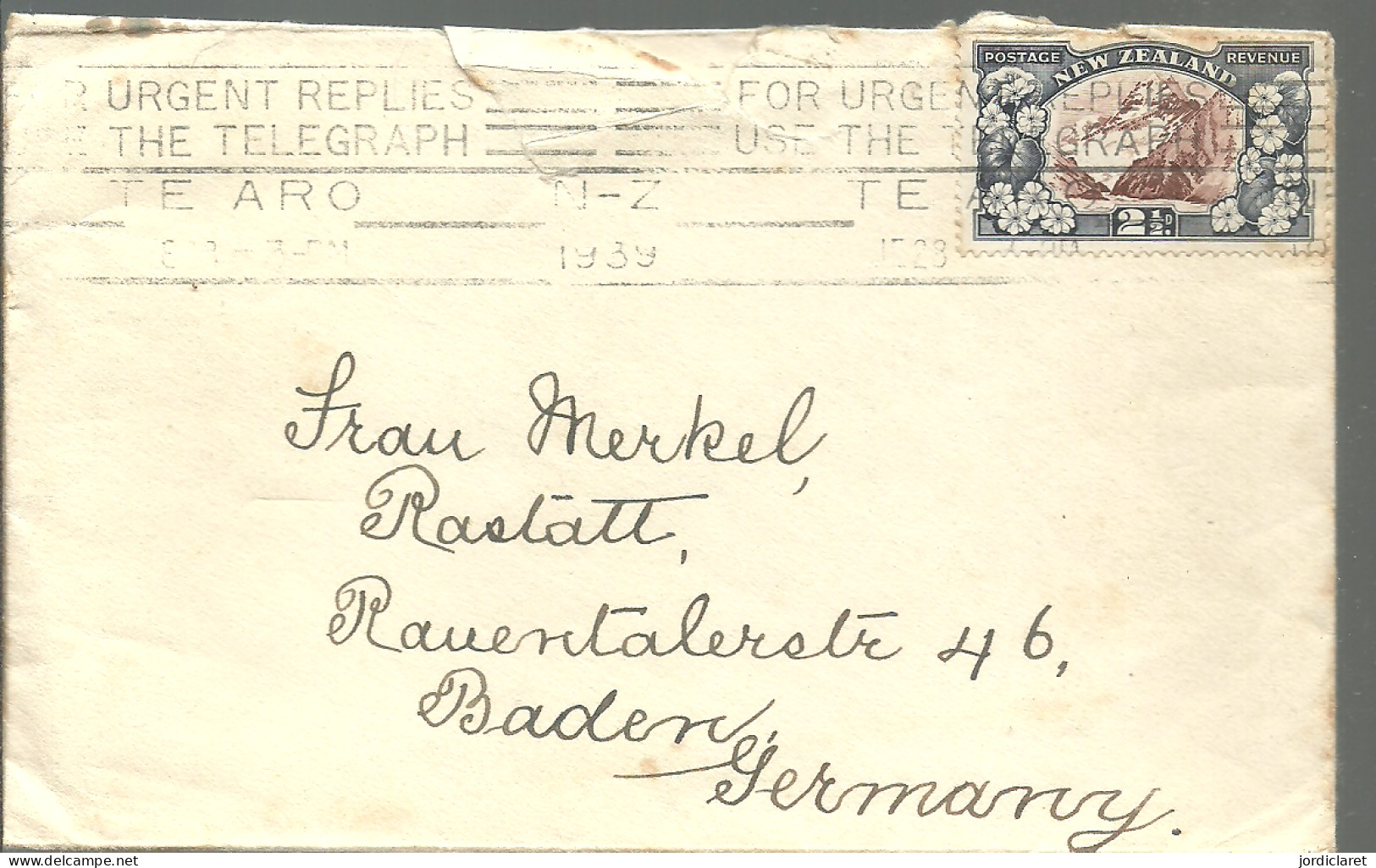 LETTER 1939 - Storia Postale