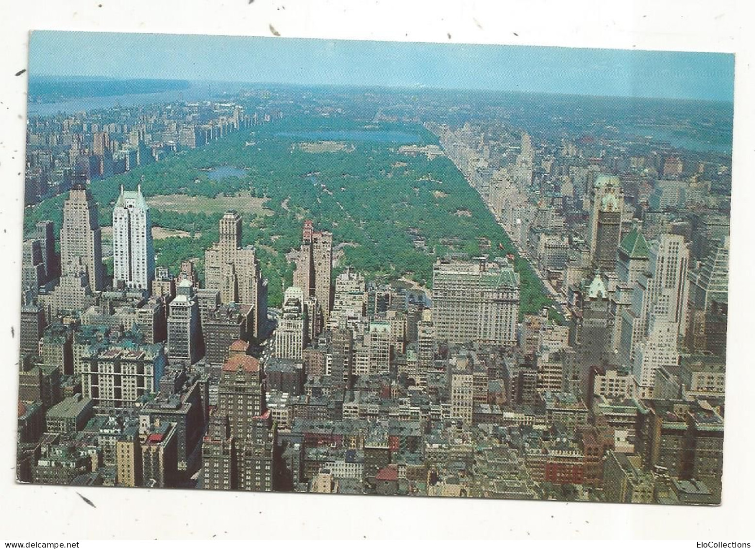 Cp, ETATS UNIS, NY, New York City, CENTRAL PARK, Looking North From R.C.A. Building , Vierge - Central Park