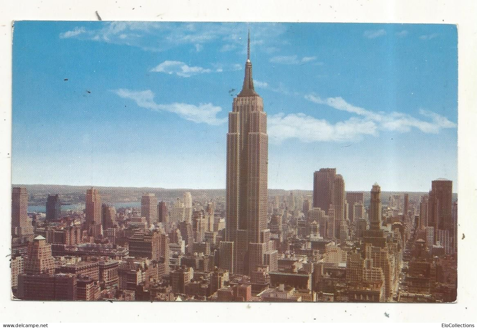 Cp, ETATS UNIS, NY, New York City, EMPIRE STATE BUILDING, Voyagée 1964 - Empire State Building