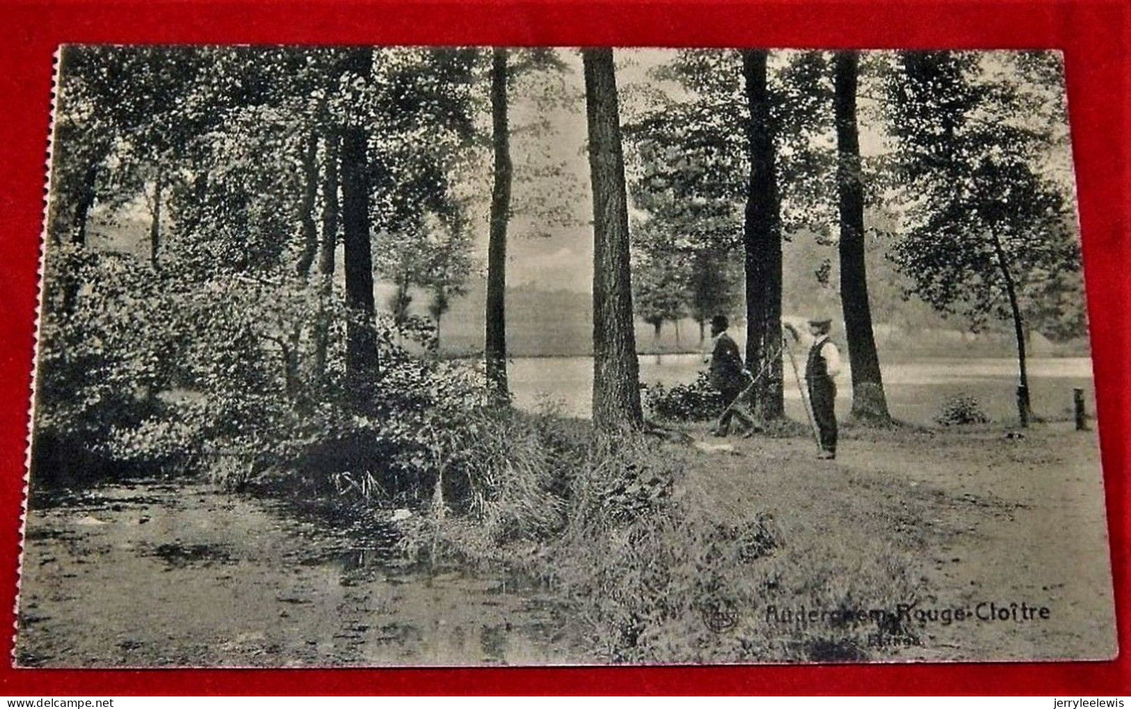 BRUXELLES - AUDERGHEM -  Rouge Cloître  -  Les Etangs  -  1923  - - Auderghem - Oudergem