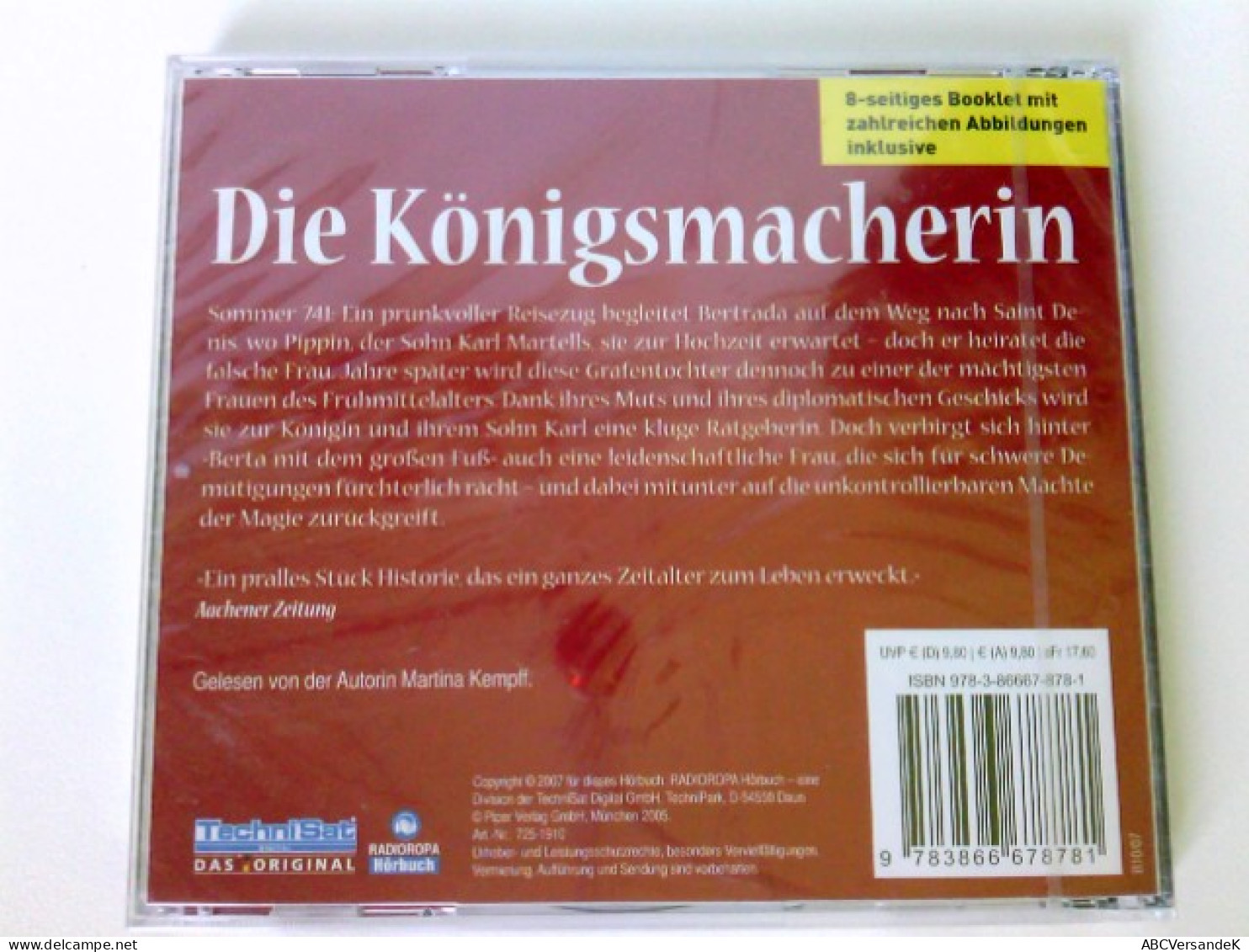 Die Königsmacherin: Roman über Die Mutter Karls Des Großen - CDs