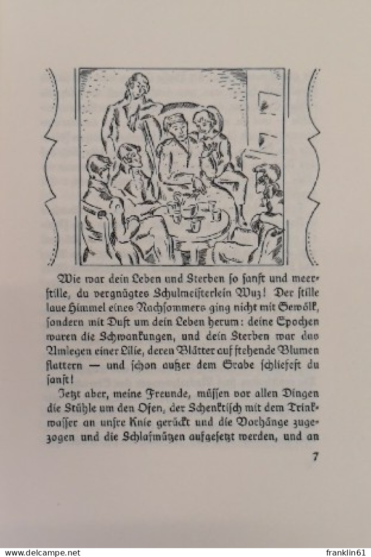 Leben Des Vergnügten Schulmeisterlein Maria Wuz In Auenthal. - Poems & Essays