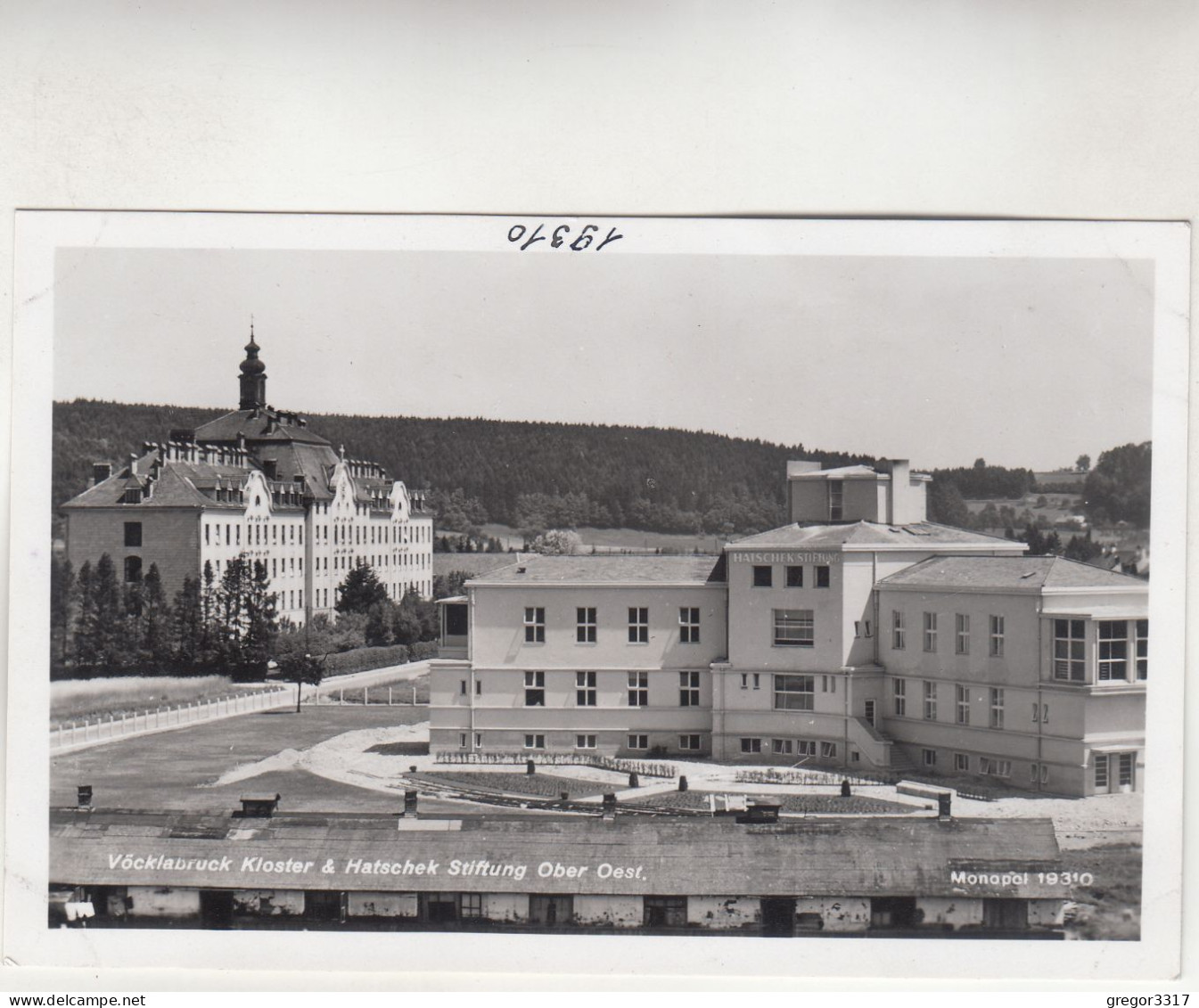 D2659) VÖCKLABRUCK - Kloster & Hatschek Stitung - OÖ  - Tolle Alte FOTO AK - Vöcklabruck