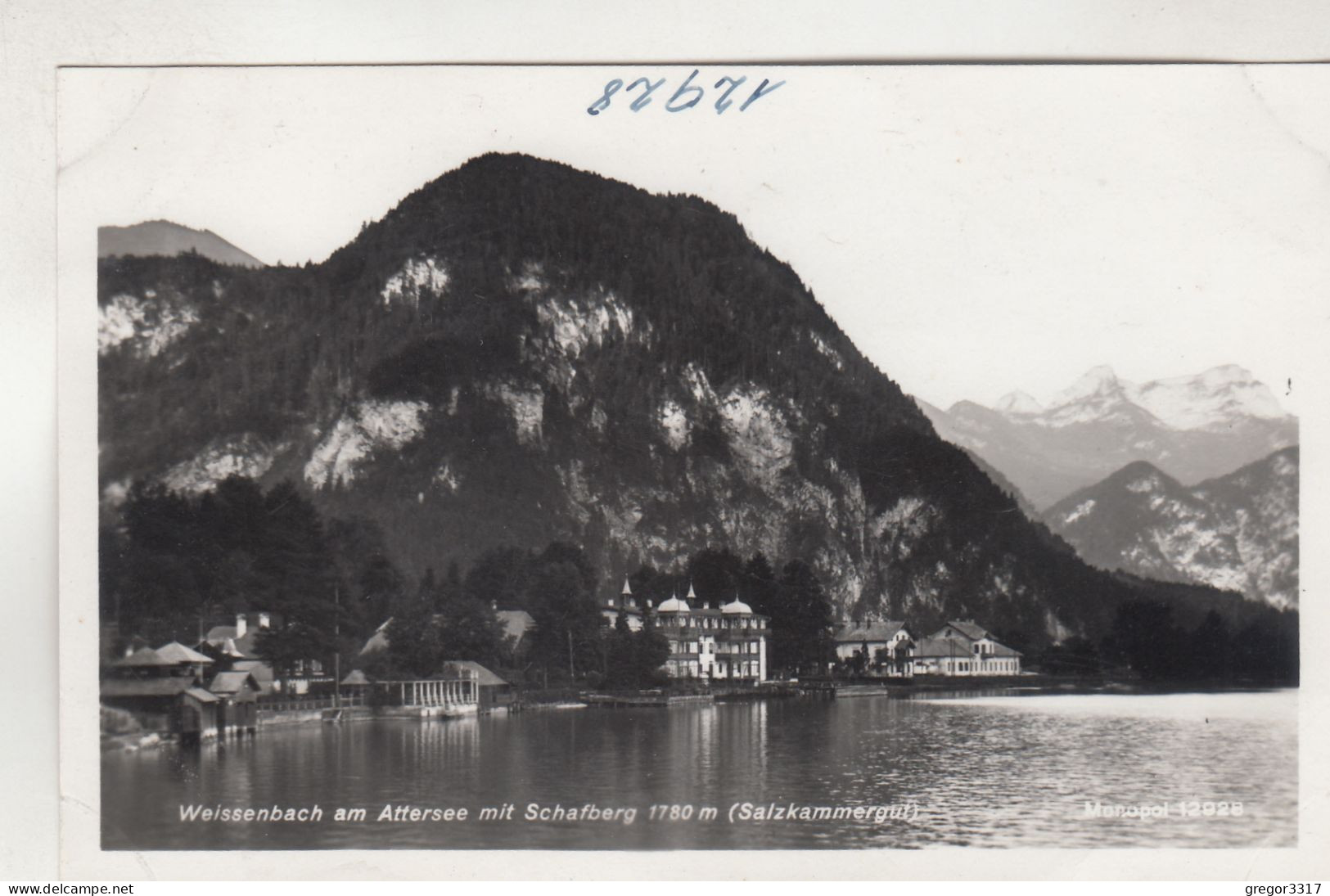 D2664) WEISSENBACH Am ATTERSEE Mit Scahfberg - Salzkammergut  - Häuser Am See - Attersee-Orte