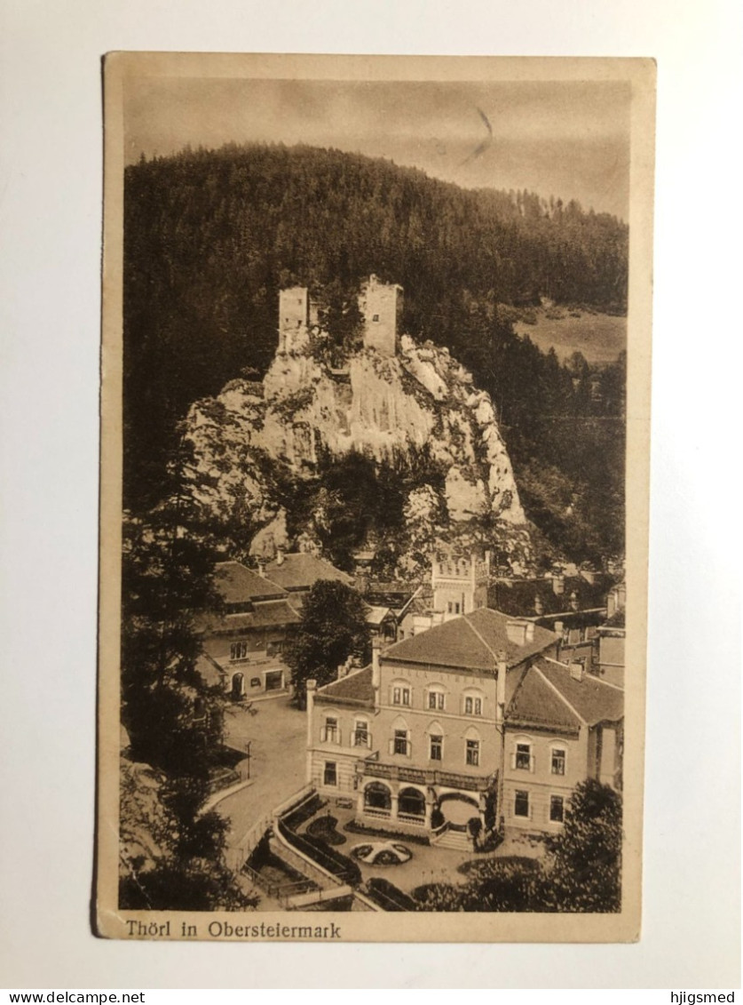 Austria Österreich Thörl Thoerl Steiermark Styria Castle Ruins Schloss Ruine Hotel ? 16782 Post Card POSTCARD - Thörl Bei Aflenz