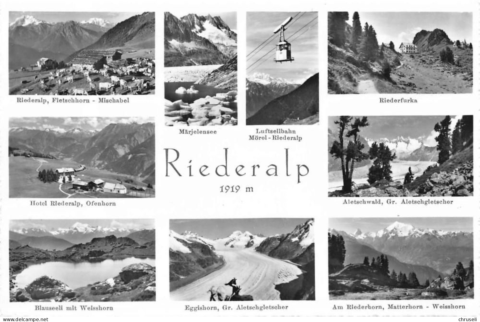 Riederalp Luftseilbahn  9 Bild - Riederalp