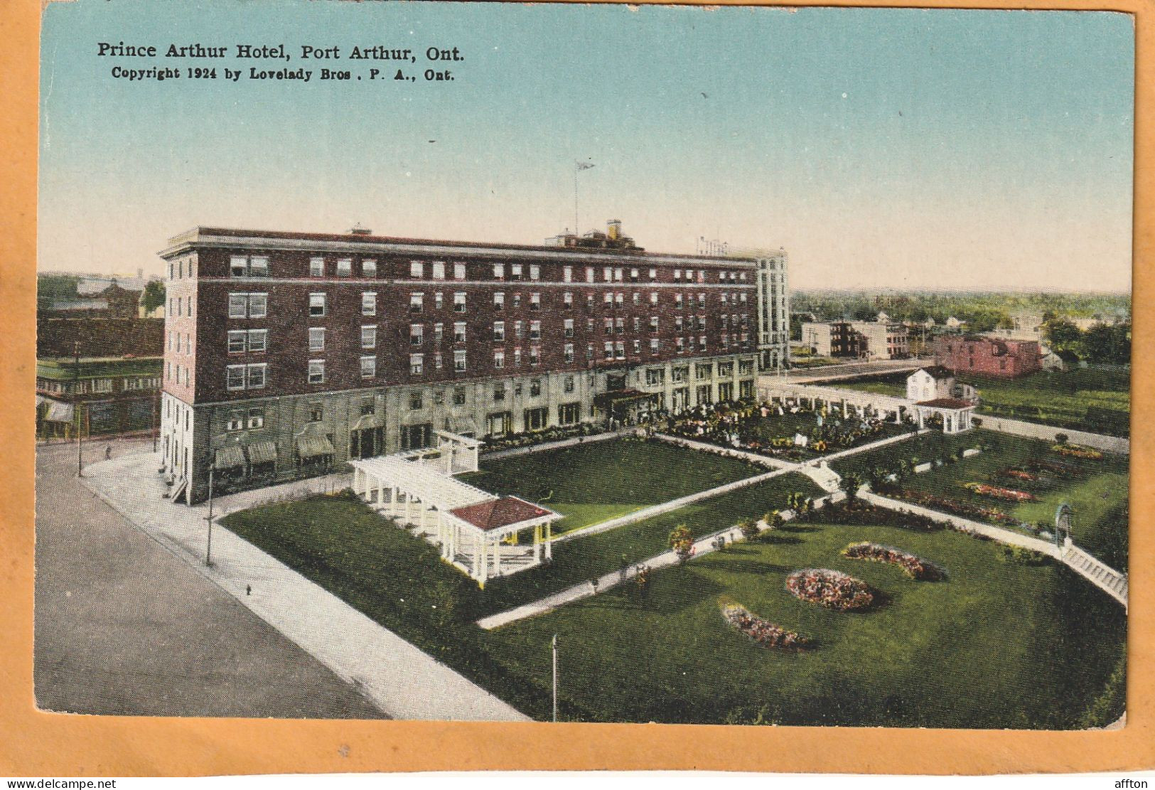 Port Arthur Ontario Canada Old Postcard - Port Arthur