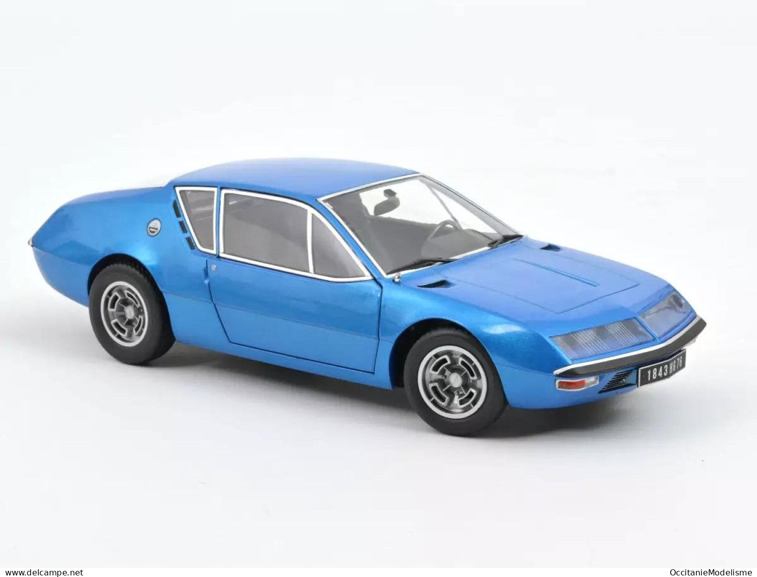 Norev - RENAULT ALPINE A310 1600 VE 1972 Bleu Alpine Réf. 185400 Neuf NBO 1/18 - Norev