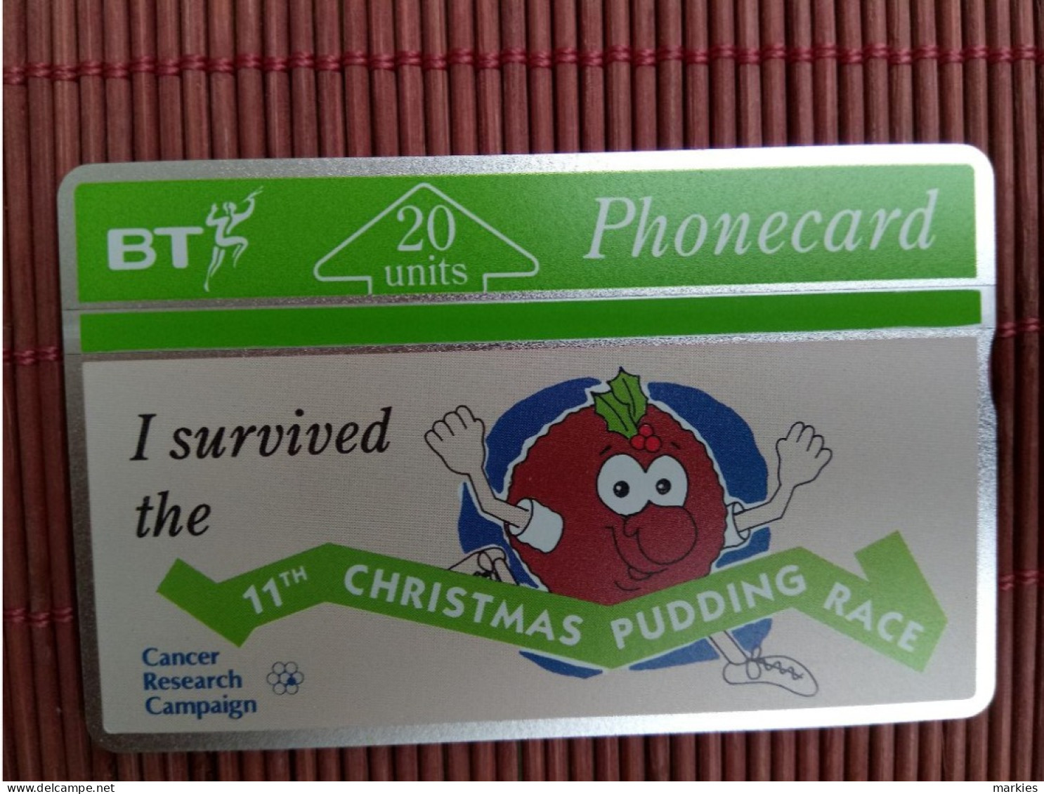 Christmas Phonecard UK 112 K Mint Rare - Noel