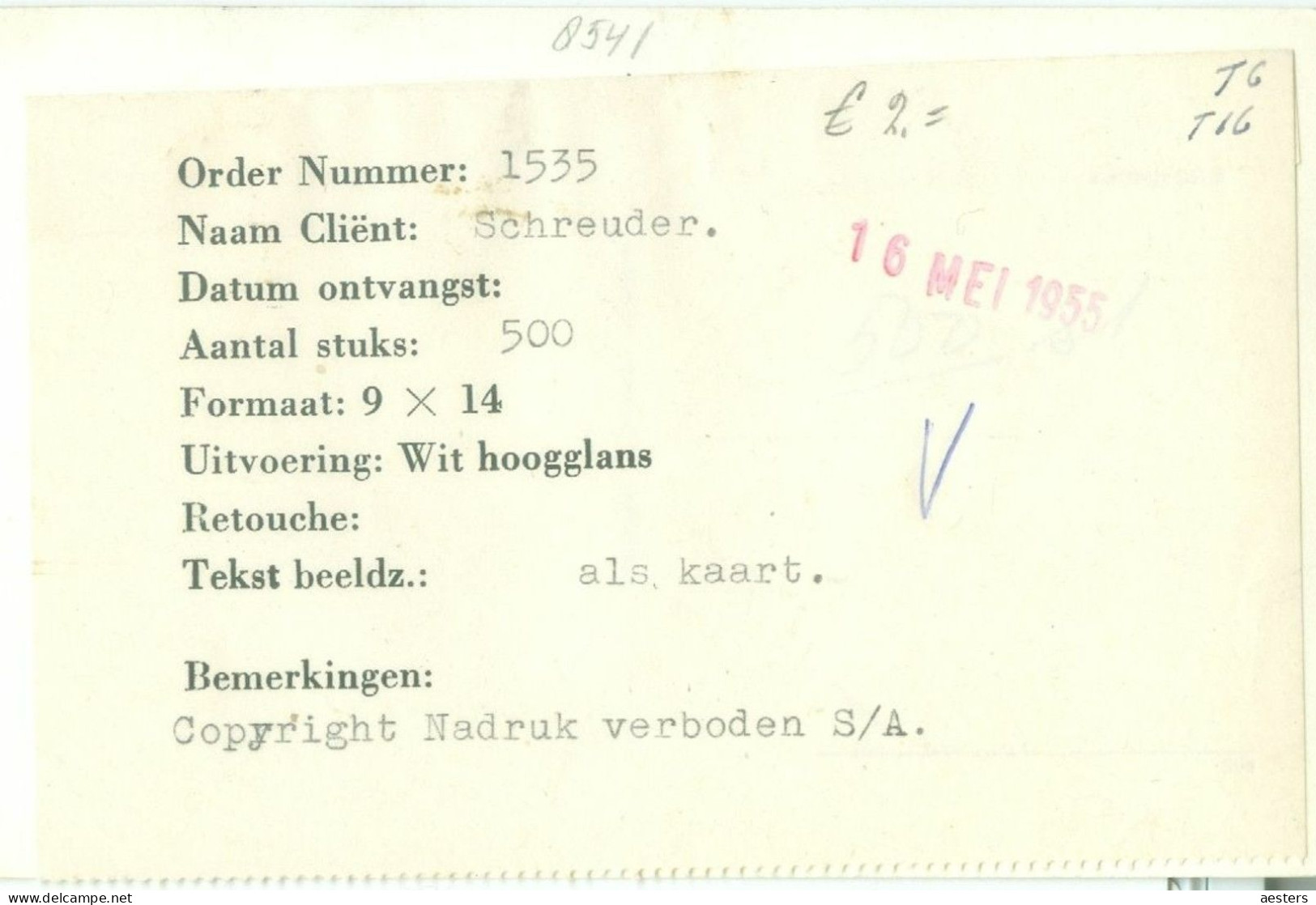 Groeten Uit Haaksbergen 1955; Meerluik- Niet Gelopen. Bekijk Ook Scan 2!! - Haaksbergen