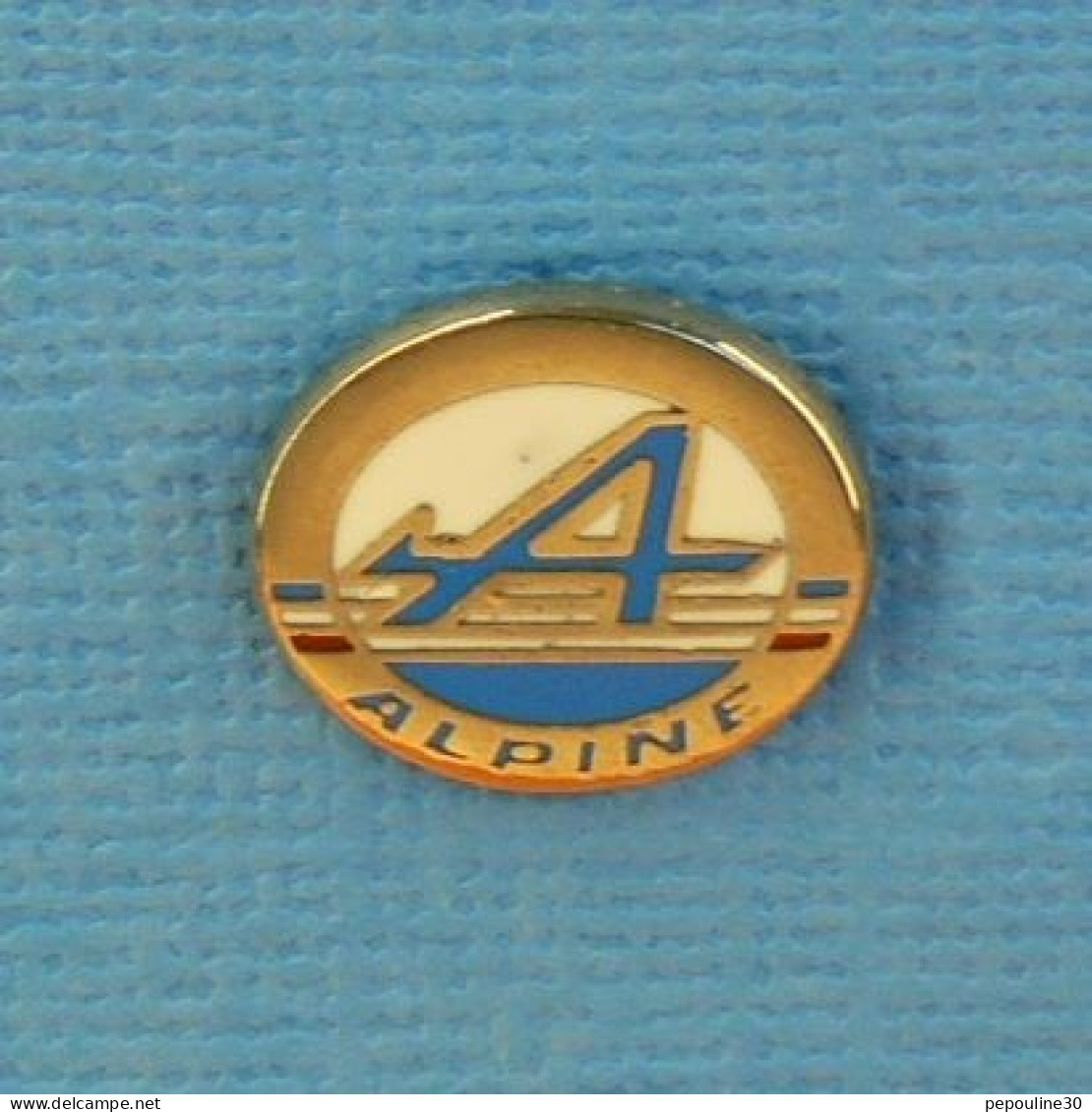 1 PIN'S //  ** LOGO / ALPINE 4ème CHAMPIONNAT DU MONDE DES CONSTRUCTEURS F1 / 2022 ** - F1