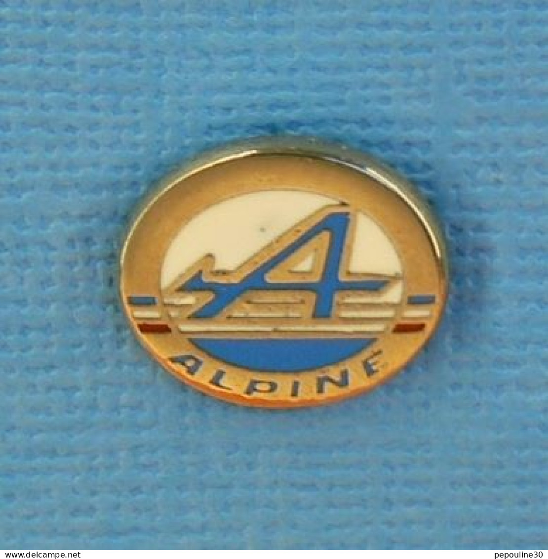 1 PIN'S //  ** LOGO / ALPINE 4ème CHAMPIONNAT DU MONDE DES CONSTRUCTEURS F1 / 2022 ** - F1