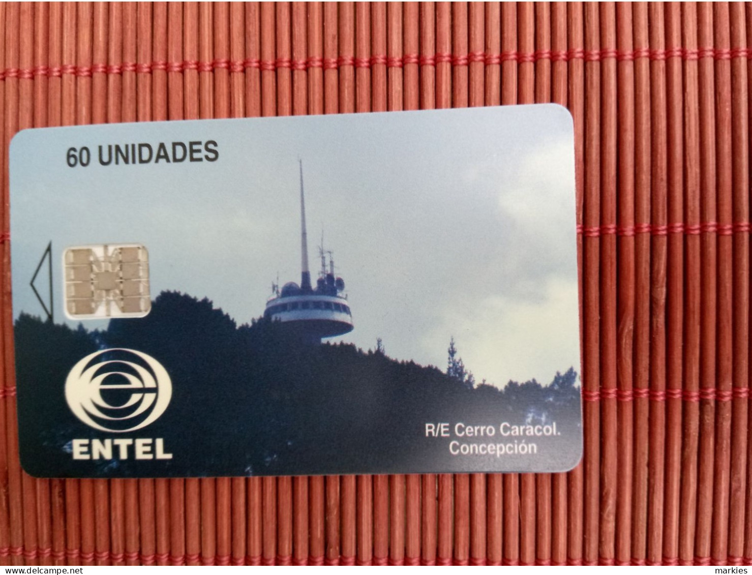 Phonecard Chili 60 Unidades Used Rare - Chile