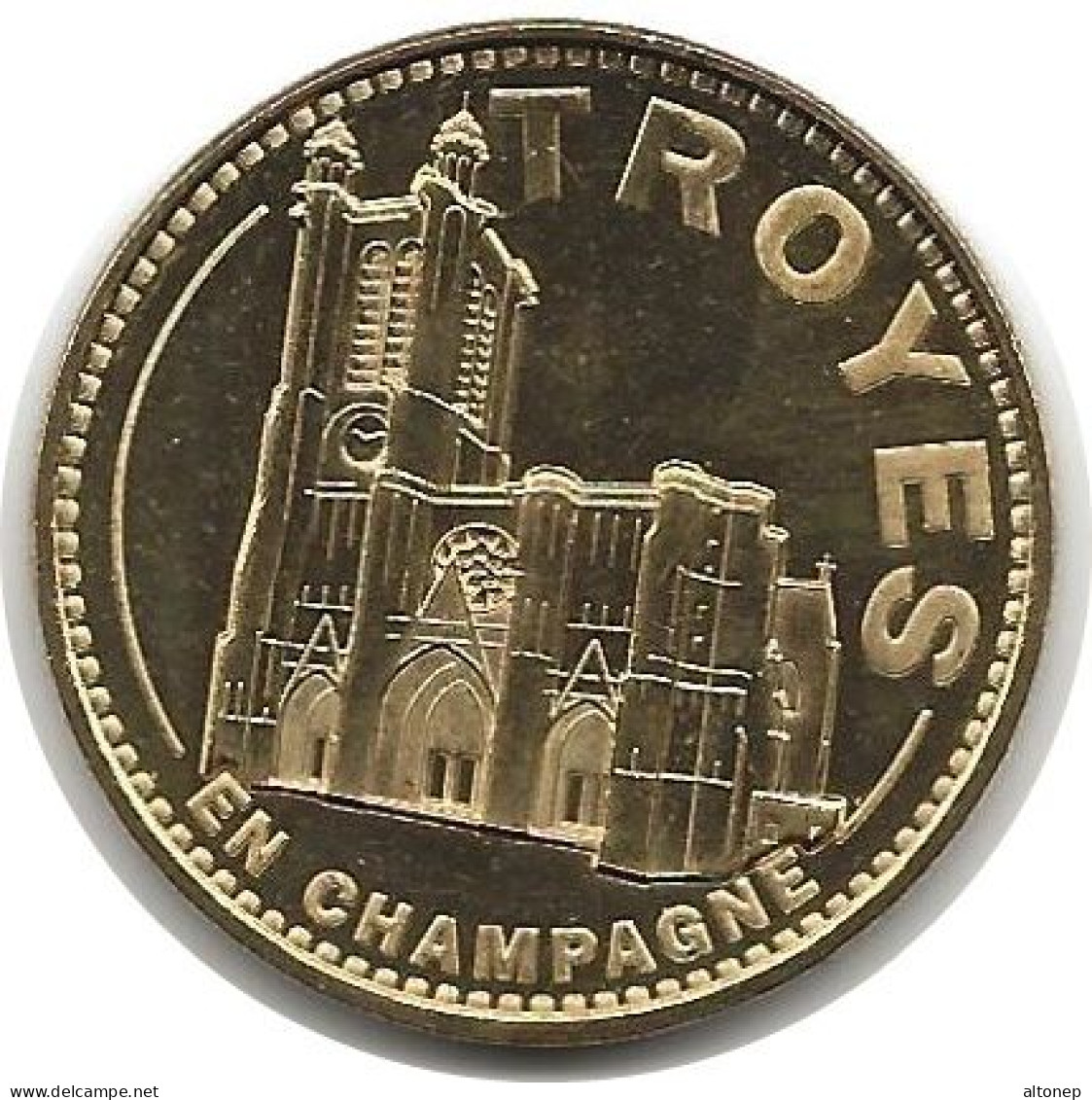 Troyes - 10 : Cathédrale (Monnaie De Paris, 2018) - 2018