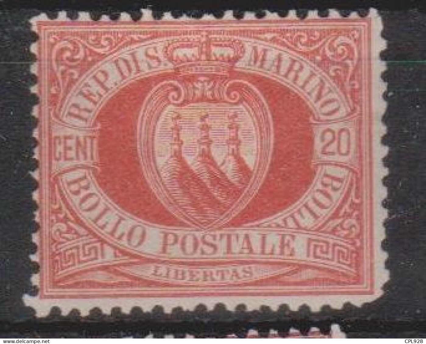 San Marino N° 4 Avec Charnière - Unused Stamps