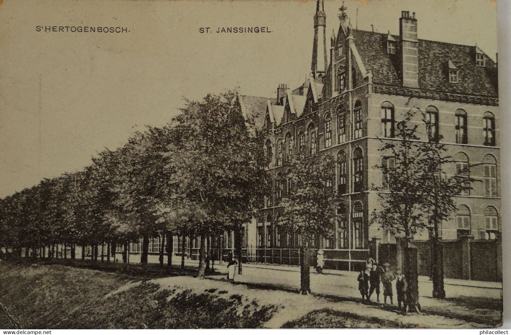 's Hertogenbosch (Den Bosch) St. Janssingel 1909 Vlekkig - 's-Hertogenbosch