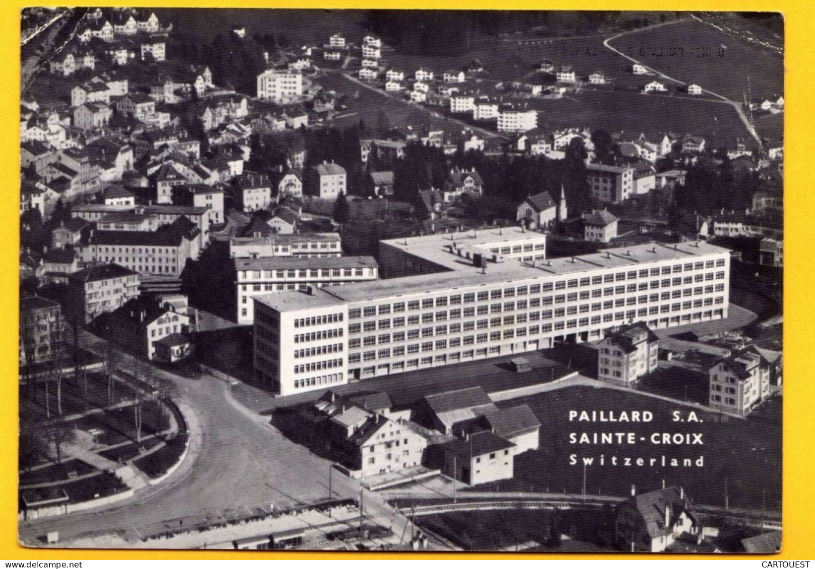 CPSM Sainte Croix - Usine Paillard - Peu Commune - Sainte-Croix 