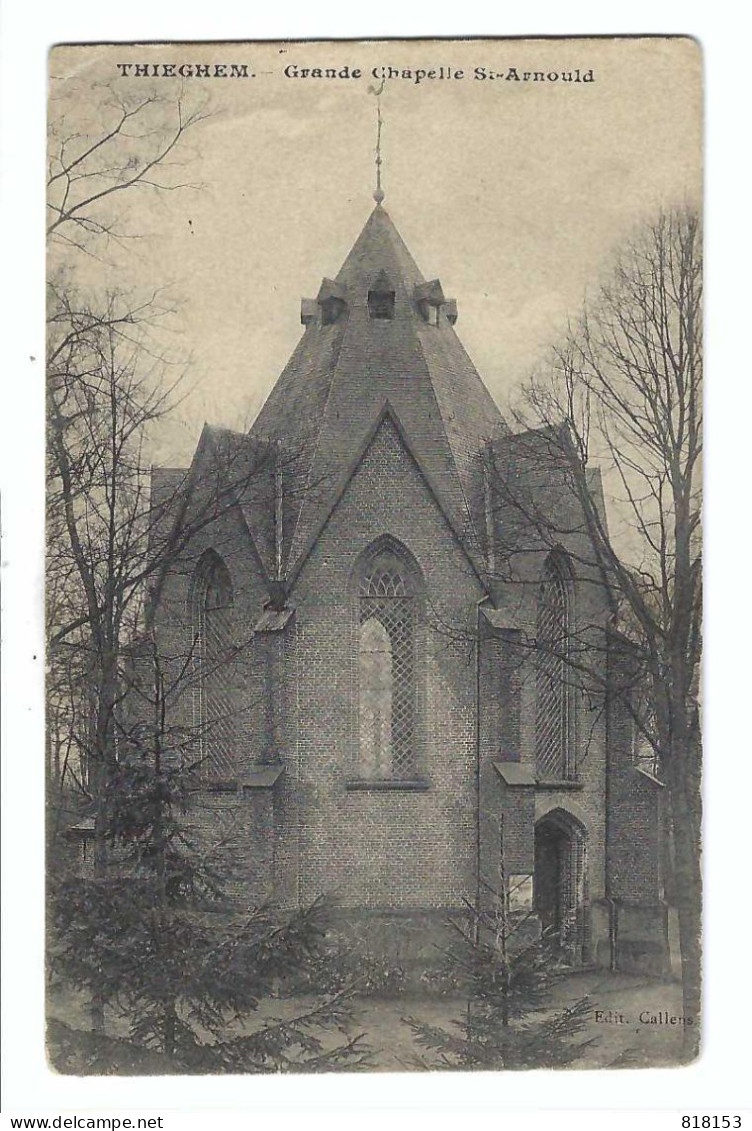 Tiegem  THIEGHEM   -   Grande Chapelle St-Arnould - Anzegem