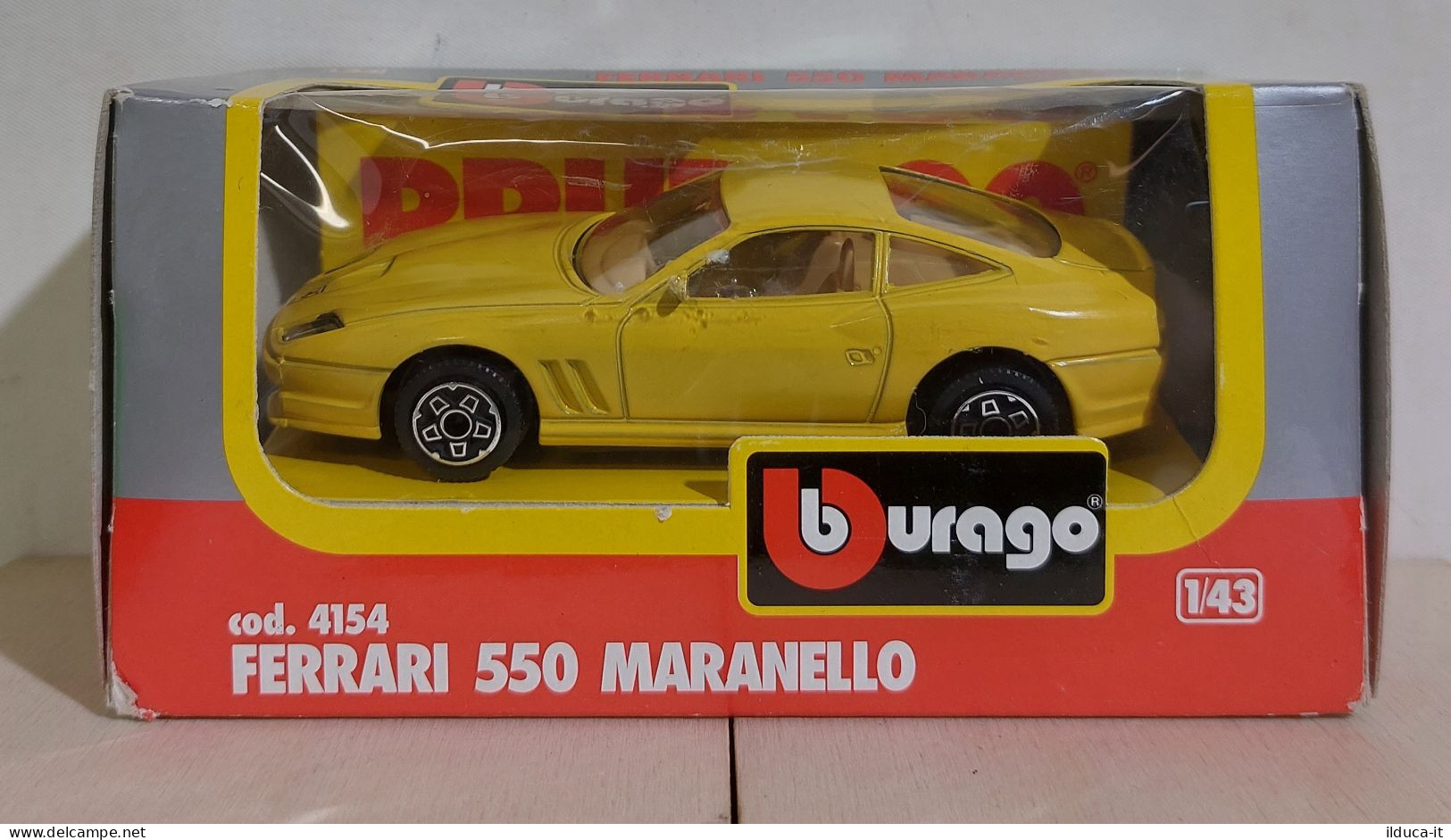 I116032 BURAGO 1/43 N. 4154 - Ferrari 550 Maranello - Box - Burago