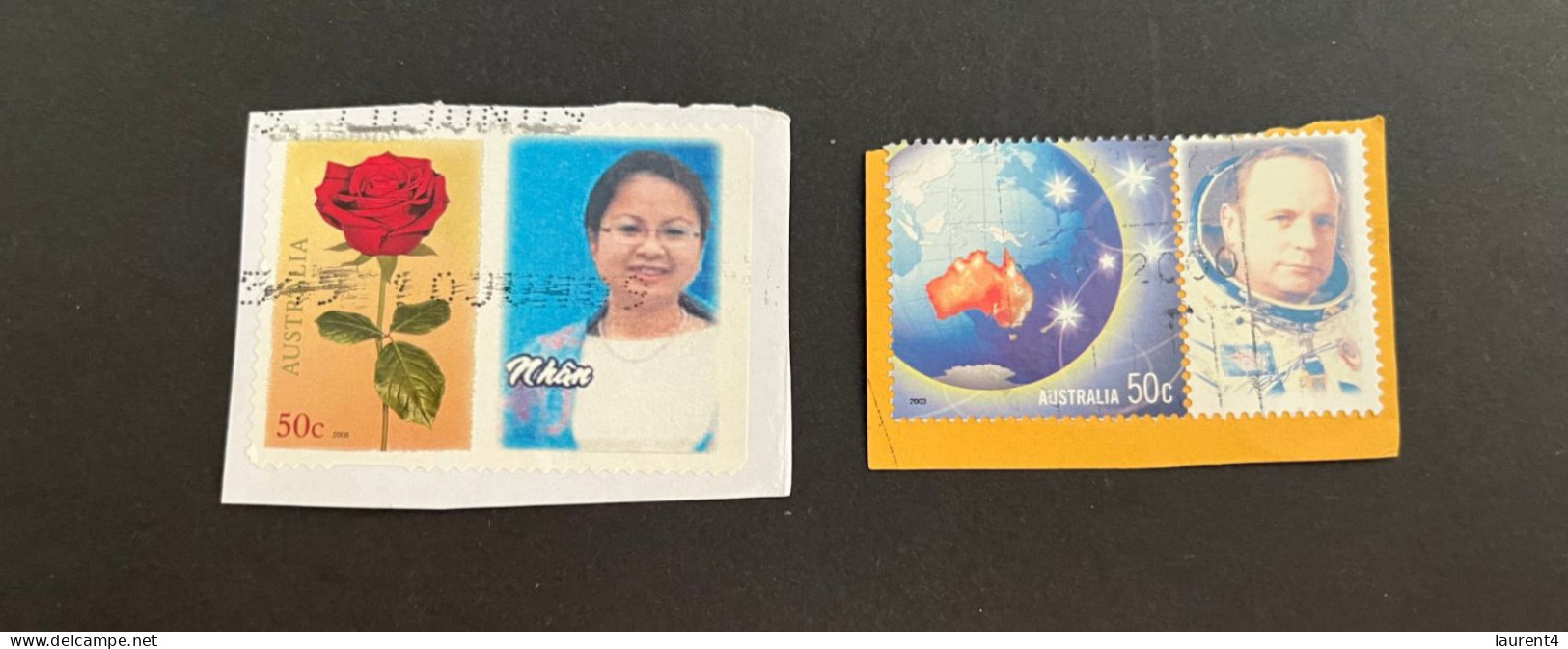 3-8-2023 (stamp) Australia - Used Personalised Stamps + Space - Fogli Completi