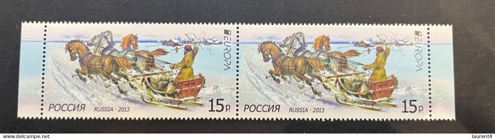 3-8-2023 (stamp) EUROPA CEPT - Mint / Neuf - 2014 - Russia (pair) - 2013