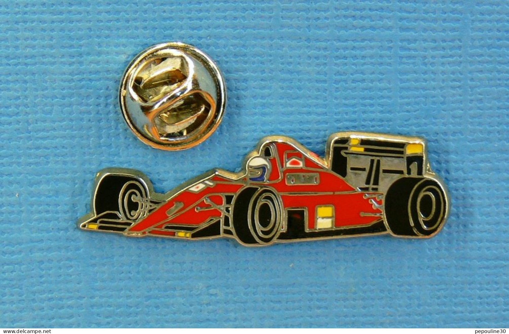 1 PIN'S // ** F1 / FERRARI F1-90 / MARLBORO ** . (Locomobile)  - Ferrari