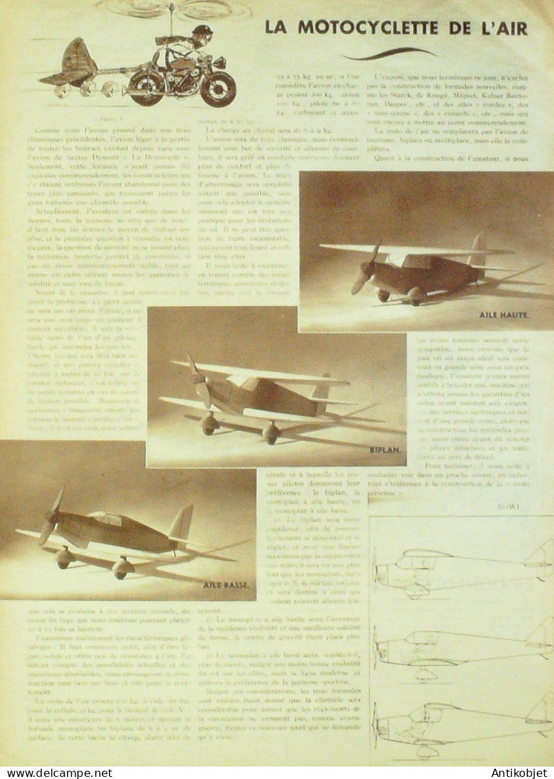 L'aviation Illustrée 1943 N° 9 Henry Farman Alfred Lanser Moore Brabazon - Manuales