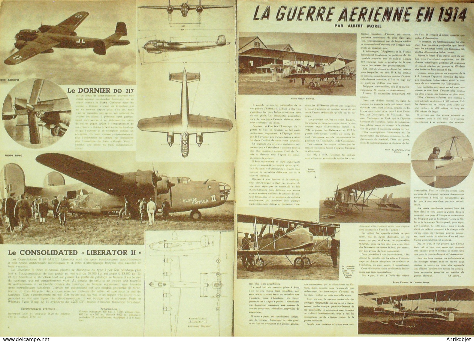 L'aviation Illustrée 1943 N° 9 Henry Farman Alfred Lanser Moore Brabazon - Manuali