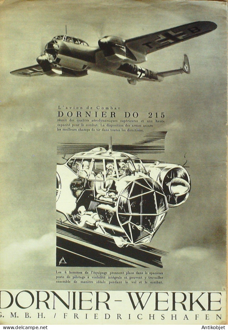 L'aviation illustrée 1941 n°91 Lockhead P38 Curtiss PX 40 Georges Nelis