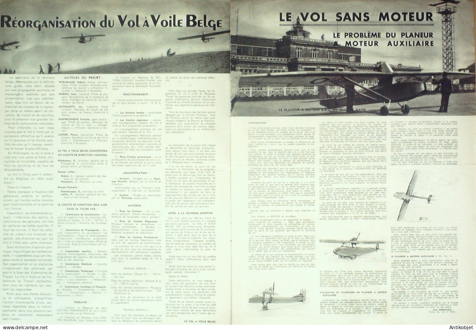 L'aviation Illustrée 1941 N°89 Bruno Mussolini Hydravion BV 138 Canard AW6B - Manuales