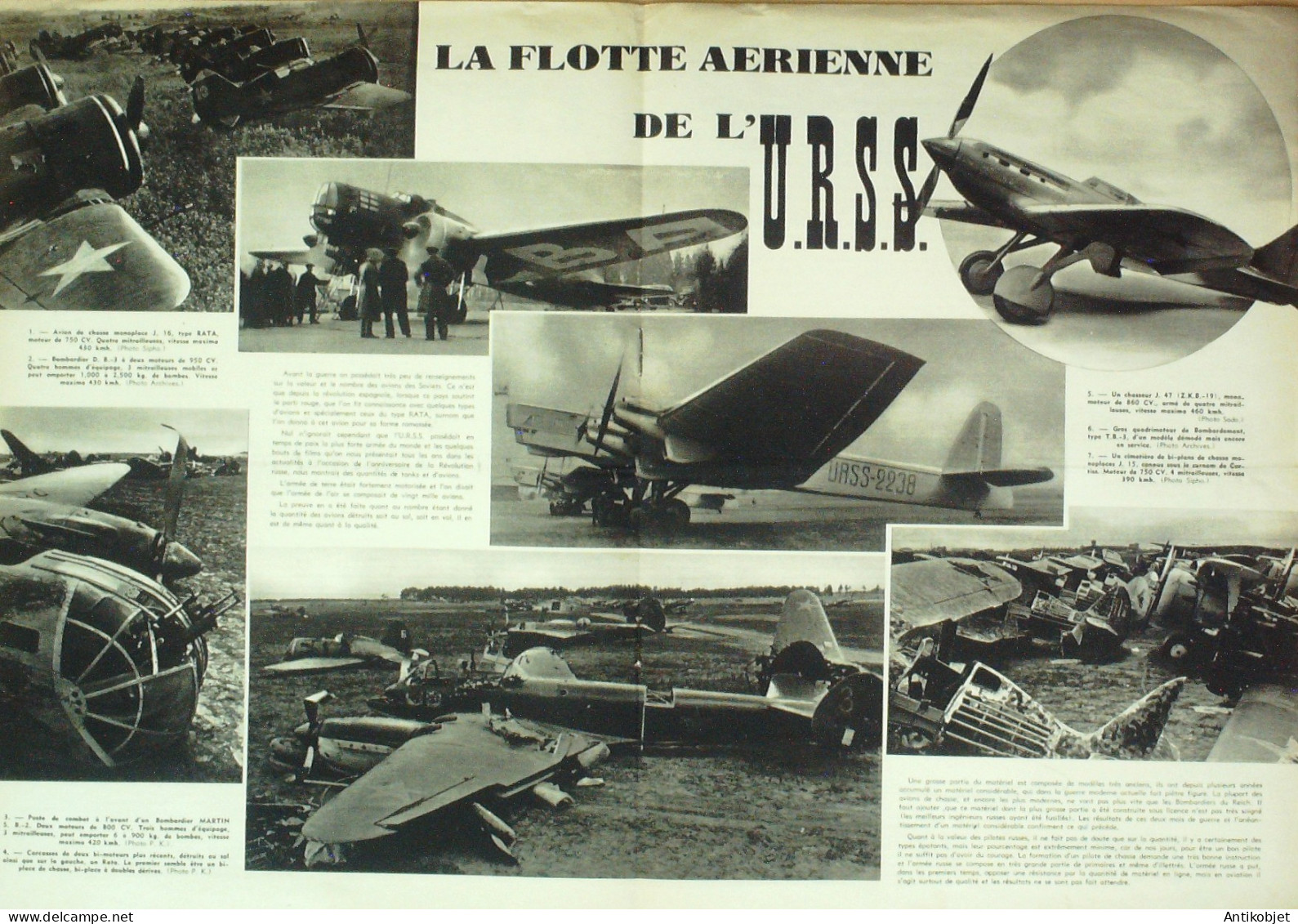 L'aviation Illustrée 1941 N°89 Bruno Mussolini Hydravion BV 138 Canard AW6B - Handbücher