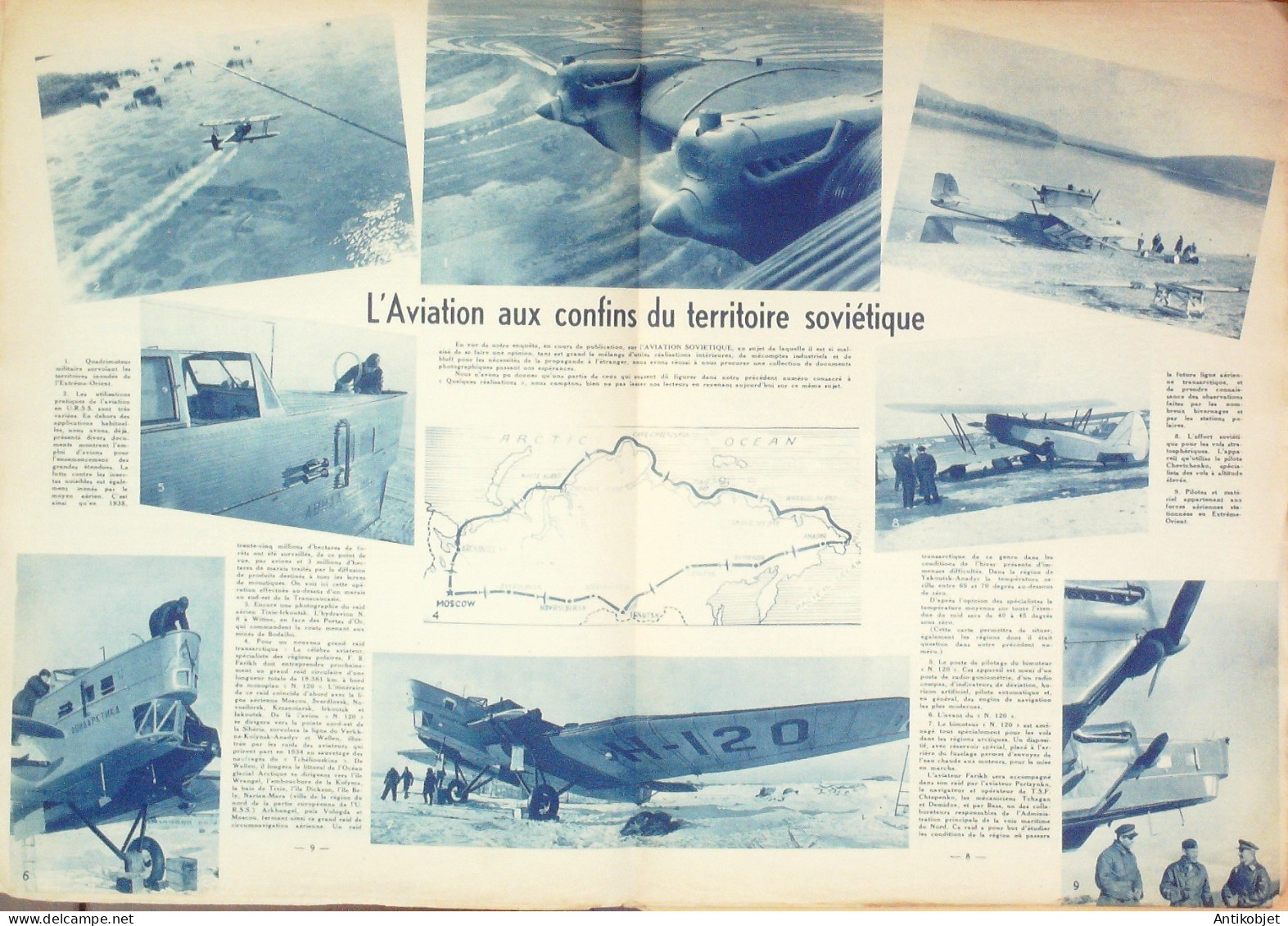 L'aviation Belge 1937 N°204 Urnelli Ub14 Sikorsky S43 Year Book  - Manuals