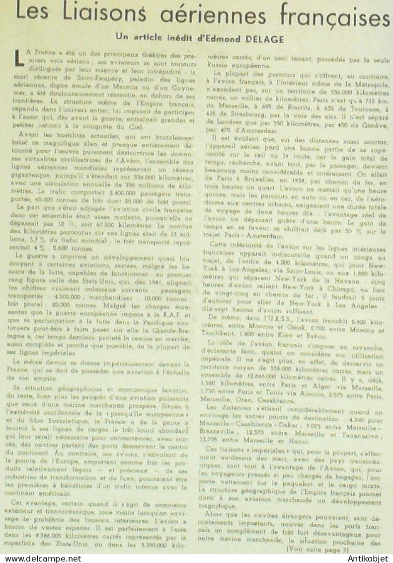 L'Aéronef 1945 N° 9 Douglas A-26 Invader Plan Sikorsky R-4 - Manuels